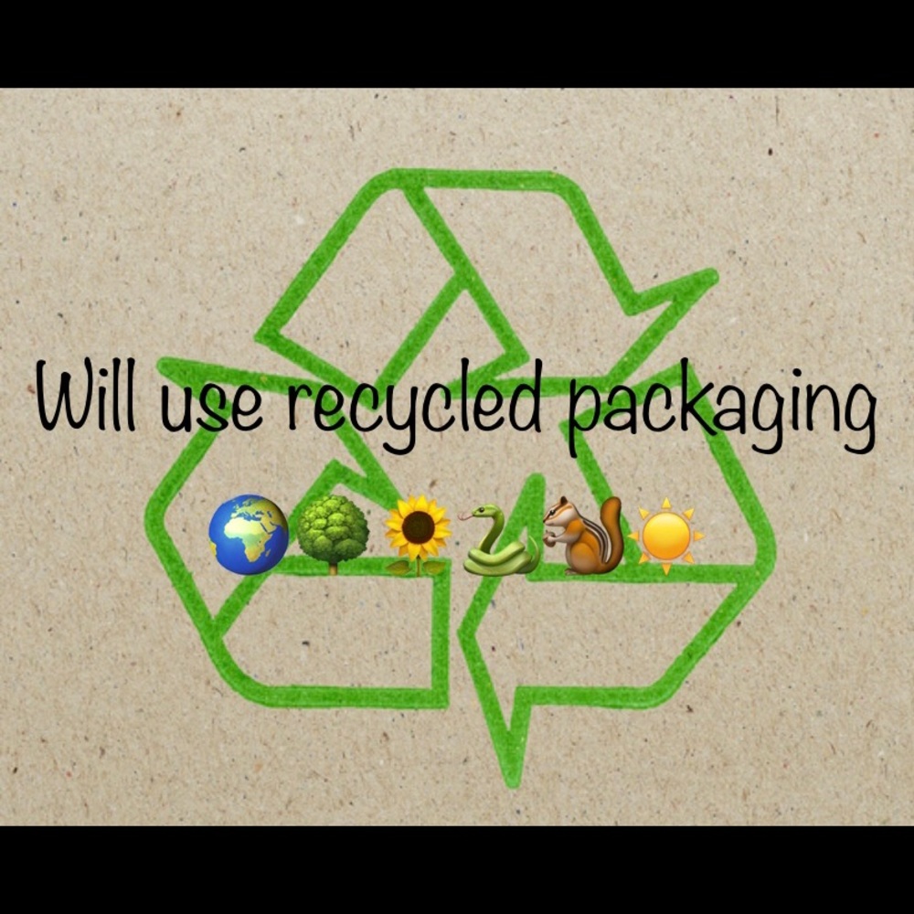 COPY - ♻️ I will always try to reuse packaging as much as possible to ship item…